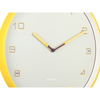 Nástenné hodiny Lined Numbers Karlsson KA6013BY, 40cm